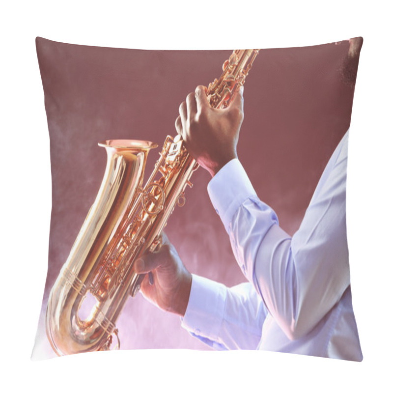 Personality  African American Jazz Musician  Pillow Covers