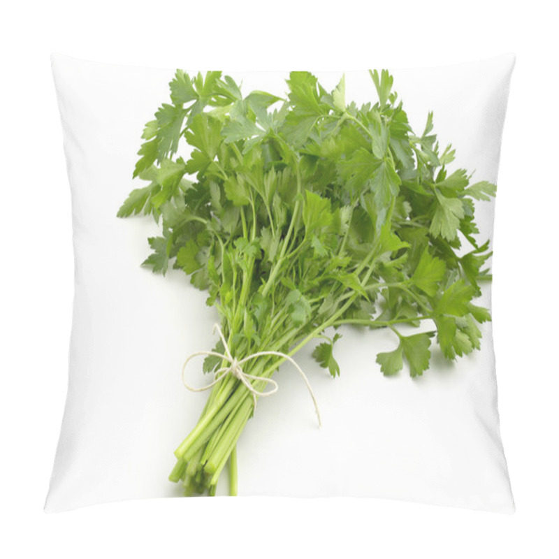 Personality  Bunch Of Fresh Parsley Pillow Covers