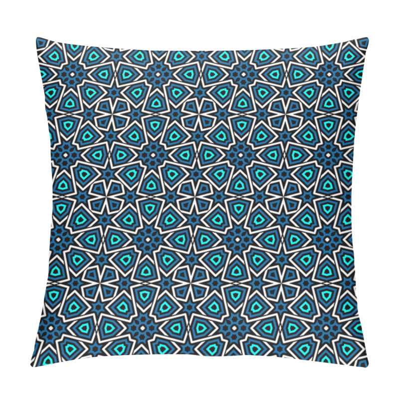 Personality  Seamless Floral Ethnic Pattern Pillow Covers