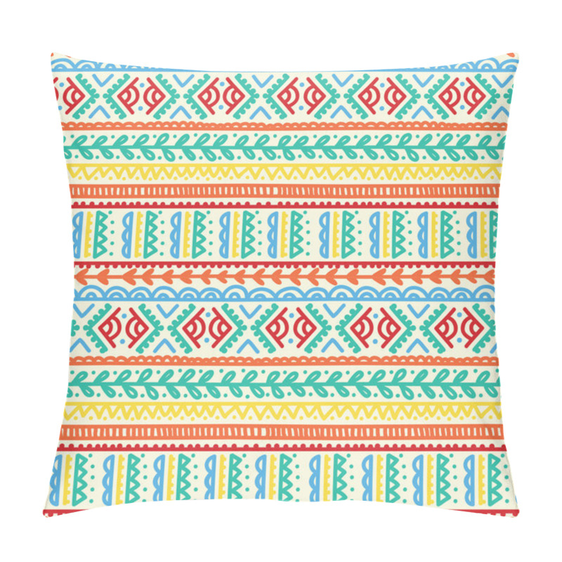 Personality  Abstract Seamless Pattern In Boho Style Pillow Covers