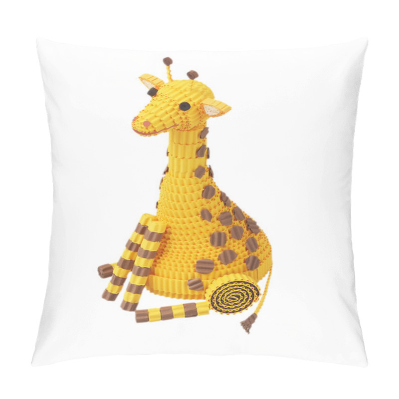 Personality  Toy Of Quilling. Giraffe Pillow Covers