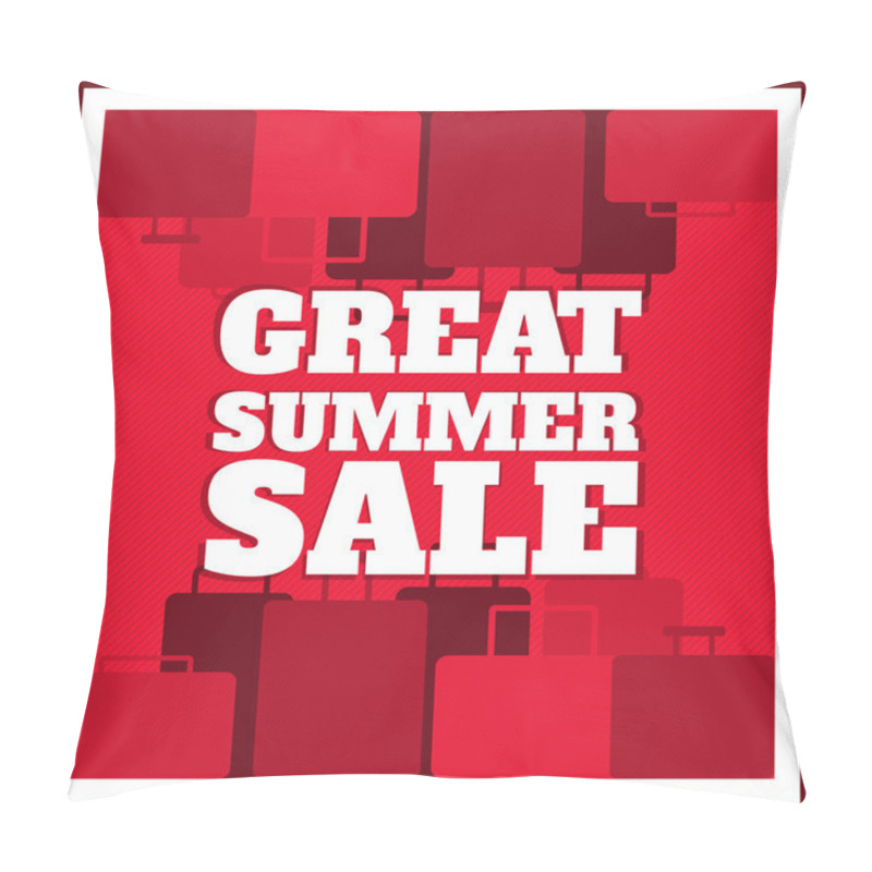 Personality  Sale Poster Vector Illustration   Pillow Covers