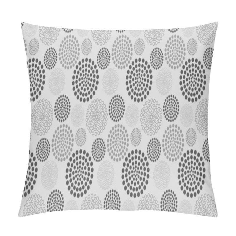 Personality  Abstract Grey Monochrome Background Pillow Covers