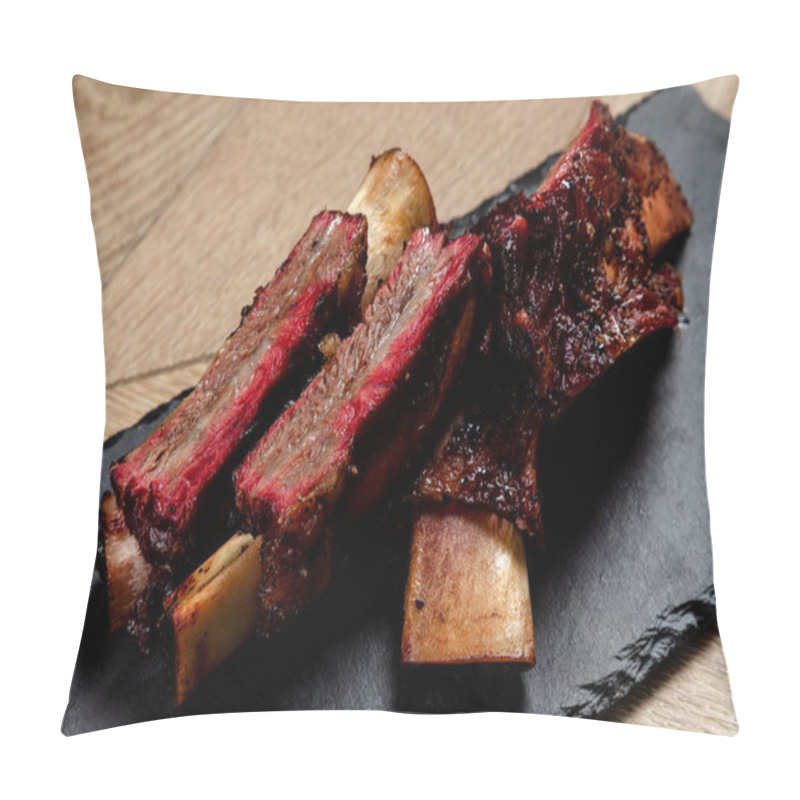 Personality  Homemade Smoked Smoked Ribs Ready To Eat Pillow Covers