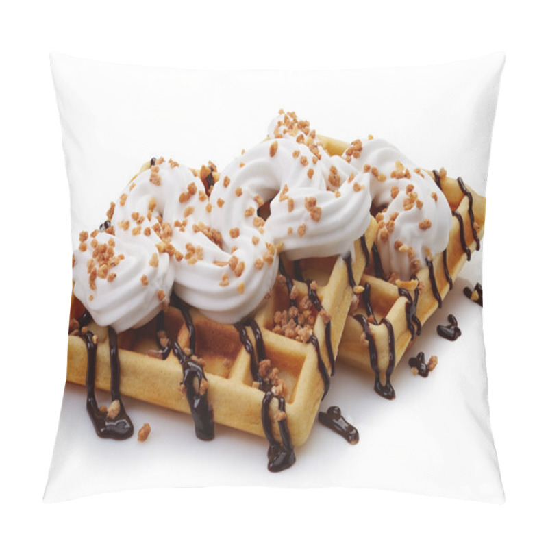 Personality  Belgian Waffles Pillow Covers