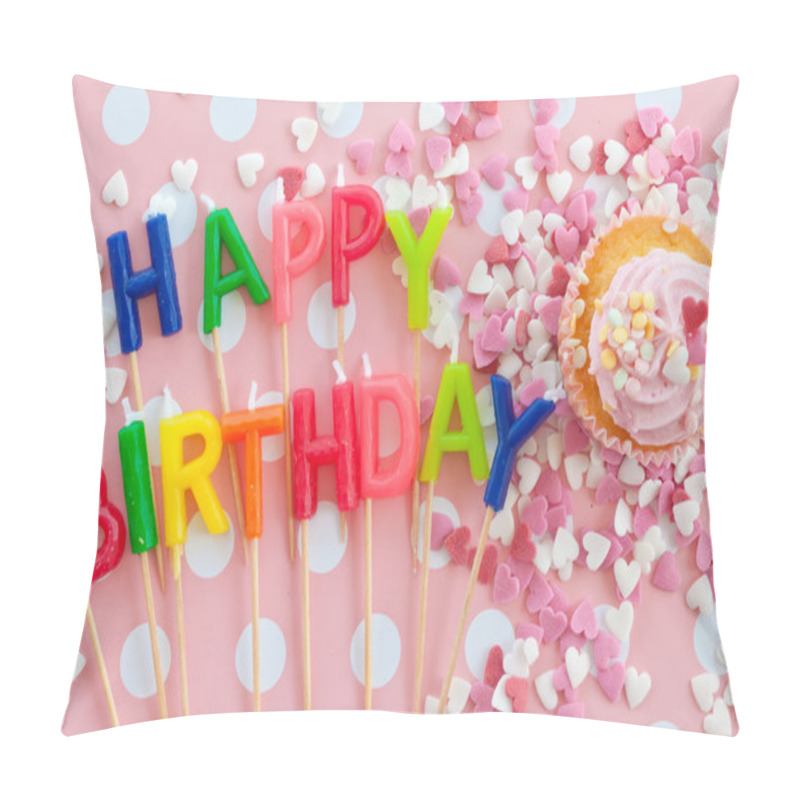 Personality  Little Cupcake With Pink Frosting Pillow Covers