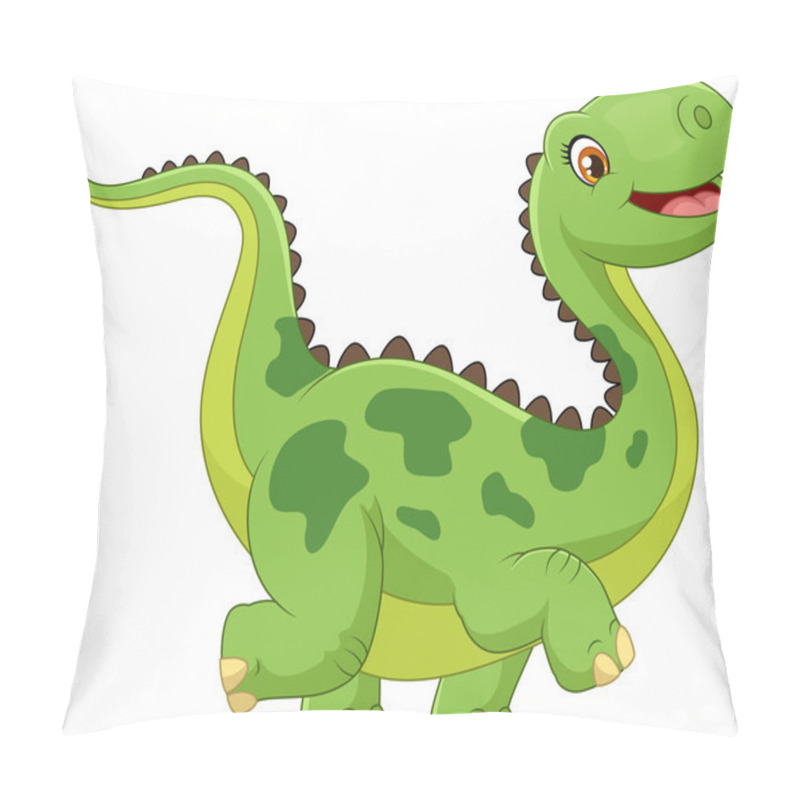 Personality  Cartoon Happy Dinosaur Pillow Covers