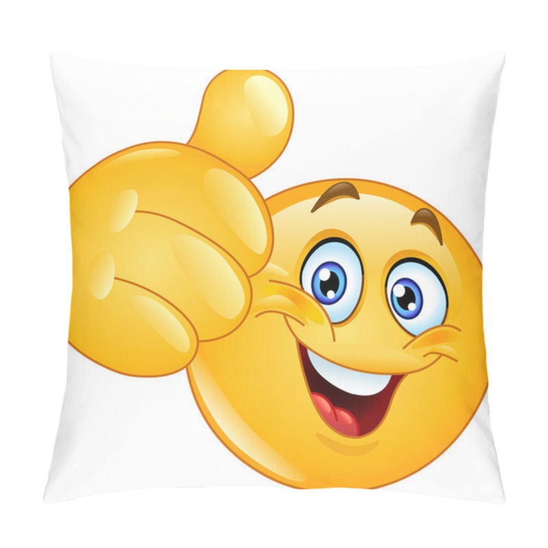 Personality  Thumb Up Emoticon Pillow Covers