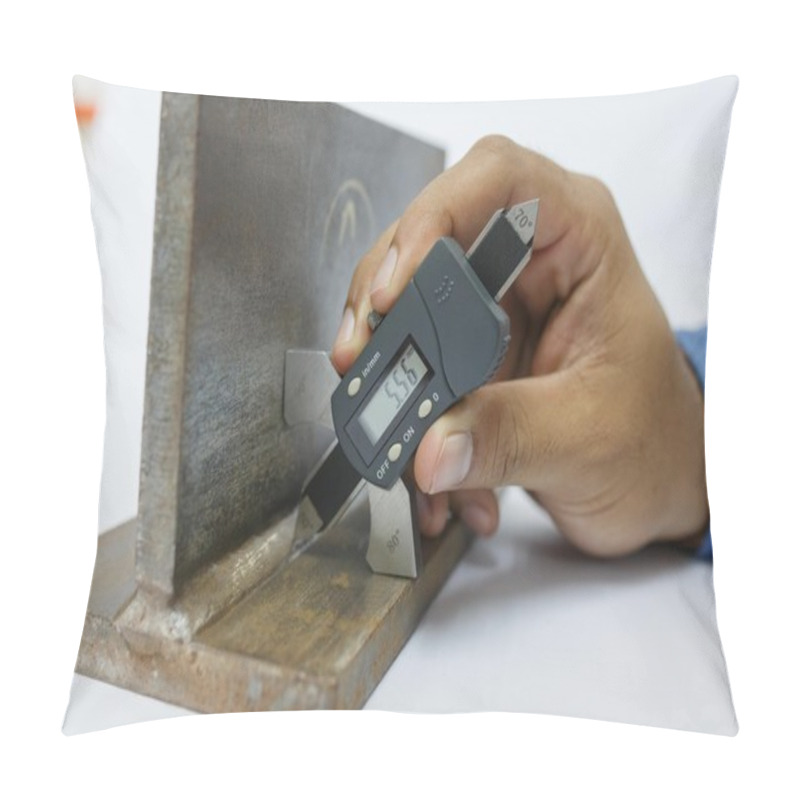 Personality  Inspection Weldment By Welding Gage Pillow Covers