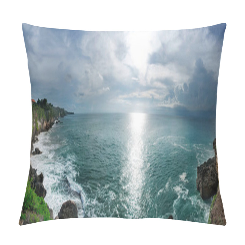 Personality  Ocean View On Bali Pillow Covers