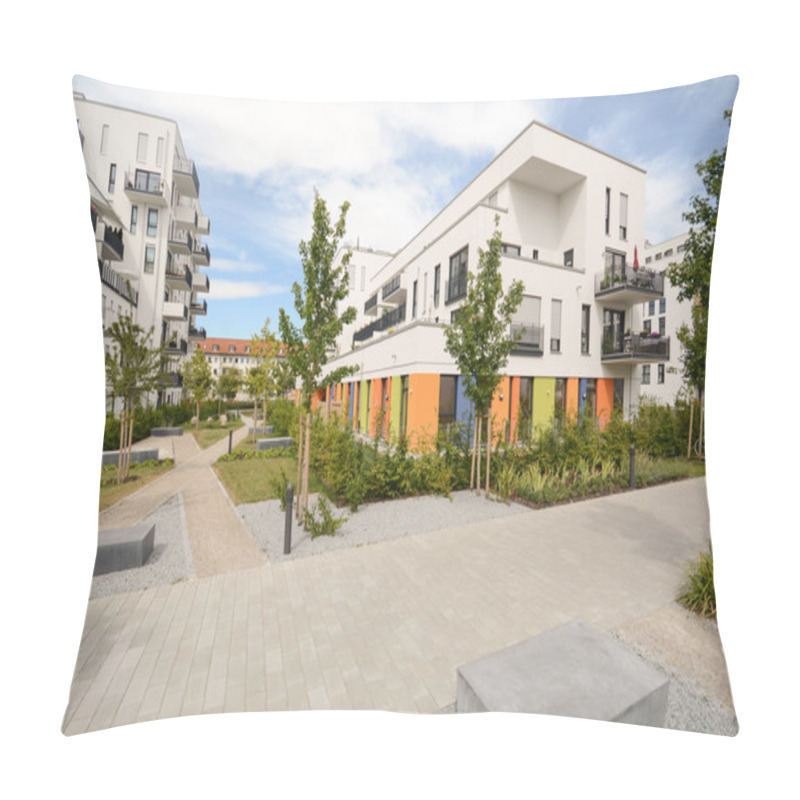 Personality  Modern Low-energy Buildings In The City Pillow Covers