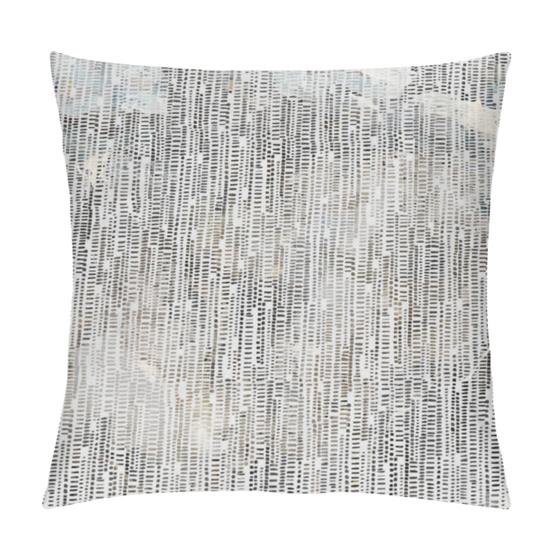 Personality  Geometry Modern Repeat Pattern With Textures Pillow Covers