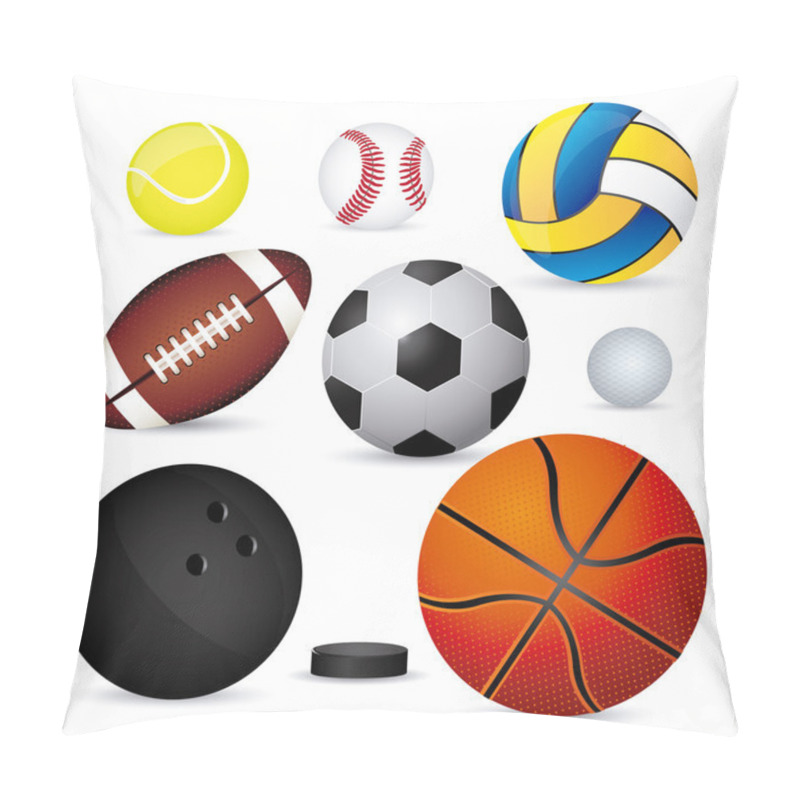 Personality  Sports Balloons Pillow Covers