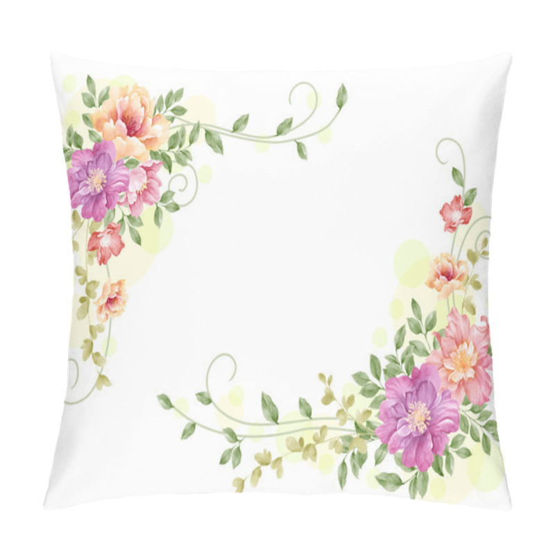 Personality  Flowers Arranged Pillow Covers