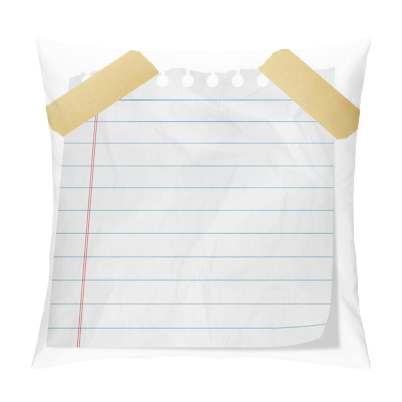 Personality  Piece Of Paper Pillow Covers