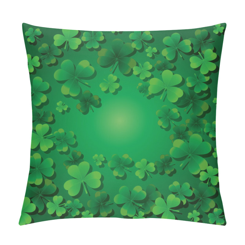 Personality  Clover Background Pillow Covers