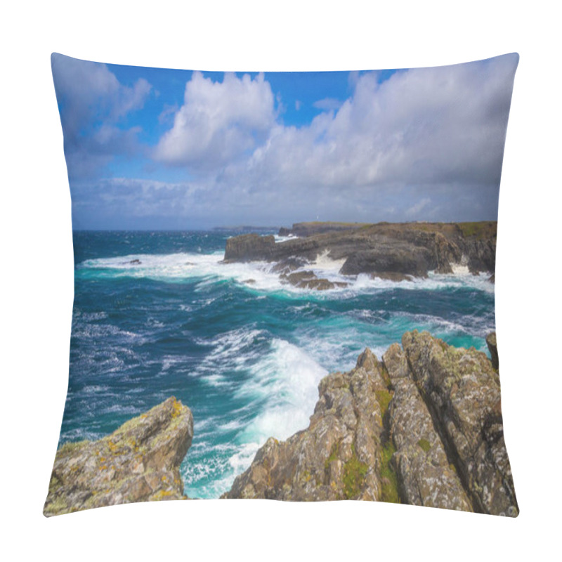 Personality  Walking Walking Around The Spectacular Bridges Of Ross In County Clare, Ireland The Spectacular Bridges Of Ross In County Clare, Ireland Pillow Covers