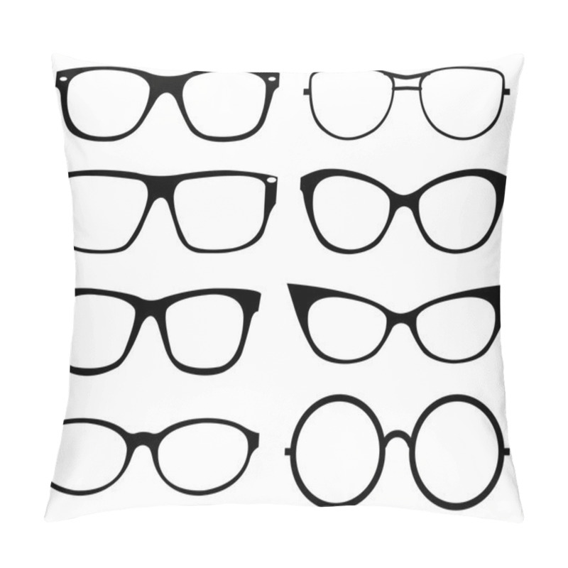 Personality  Set Of Eyeglasses Pillow Covers