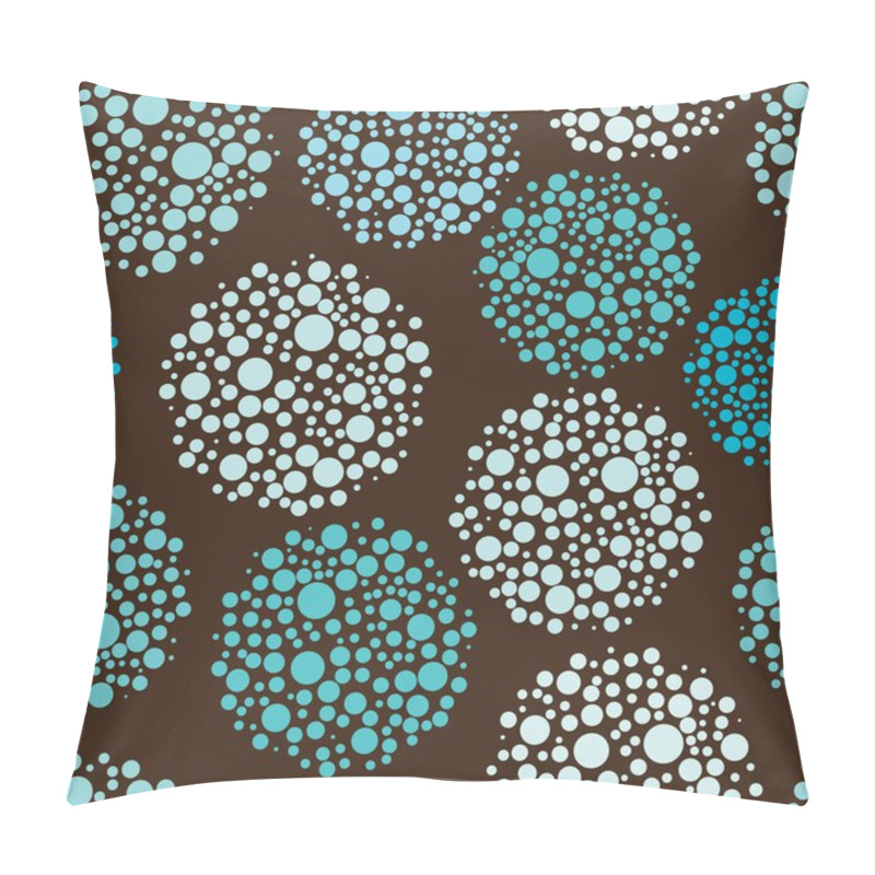 Personality  Seamless Circle Pattern Pillow Covers