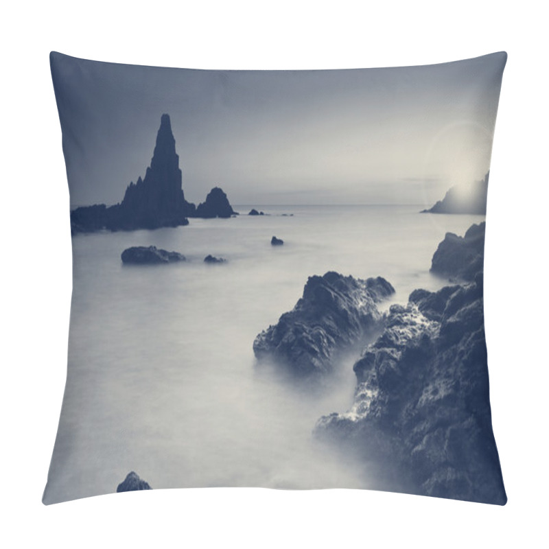 Personality  Sunset On The Coast Of The Natural Park Of Cabo De Gata Pillow Covers