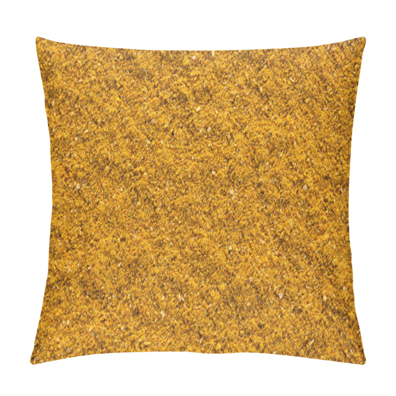 Personality  Ground Curry (Madras Curry) Background. Pillow Covers