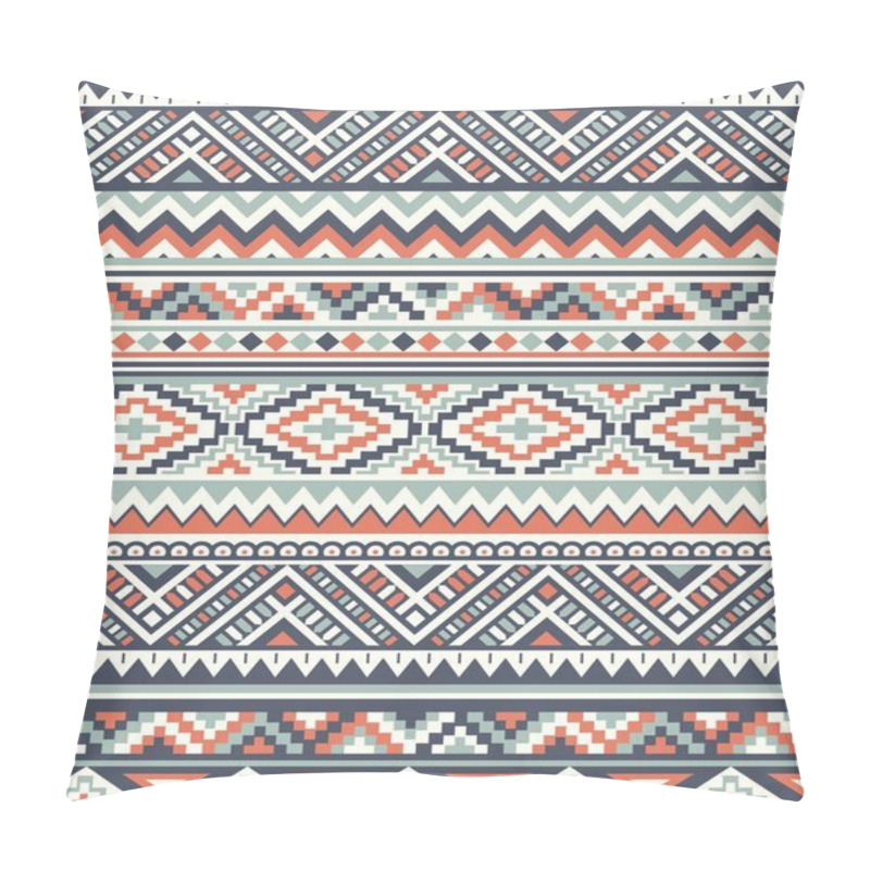 Personality  Seamless Ethnic Pattern Textures. Abstract Geometric Pattern. Native American Abstract Pattern.  Pillow Covers