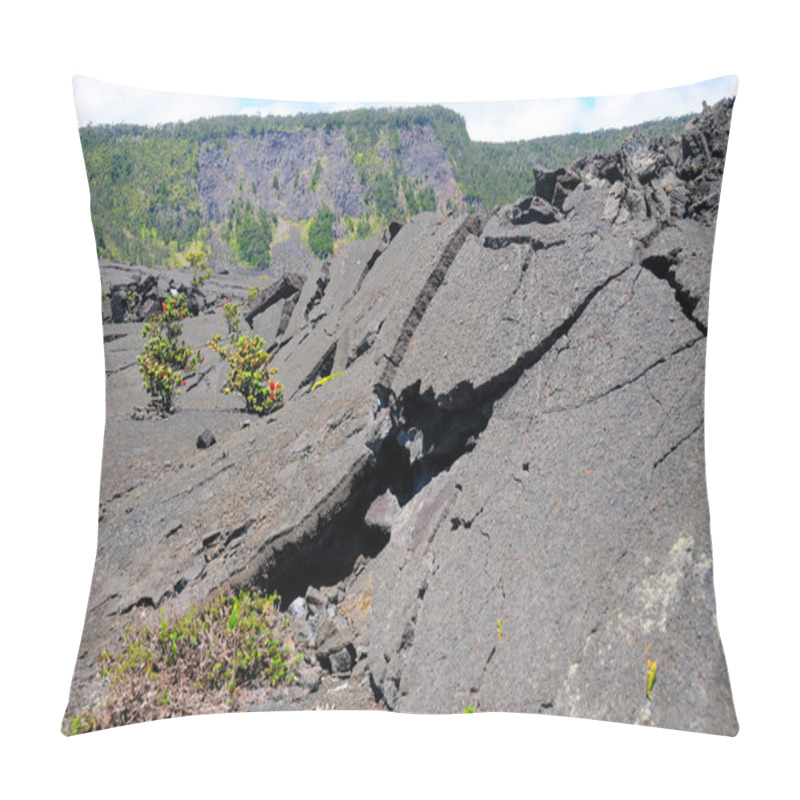 Personality  Broken Rock From Lava Lake Pillow Covers