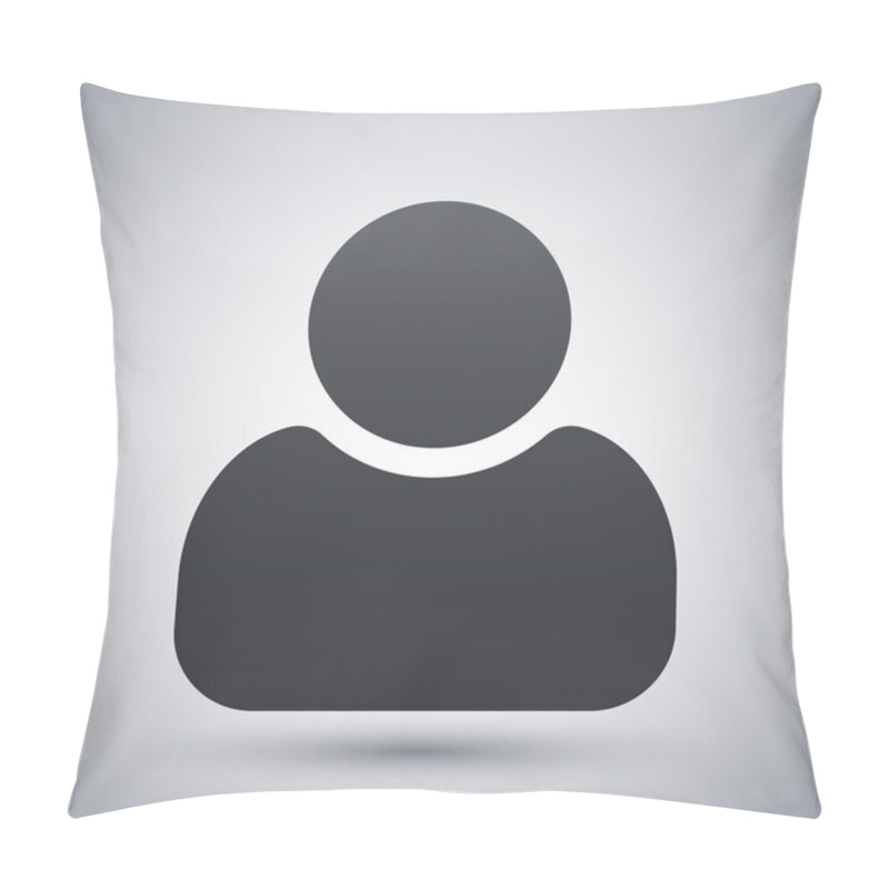 Personality  User Icon Vector Pillow Covers