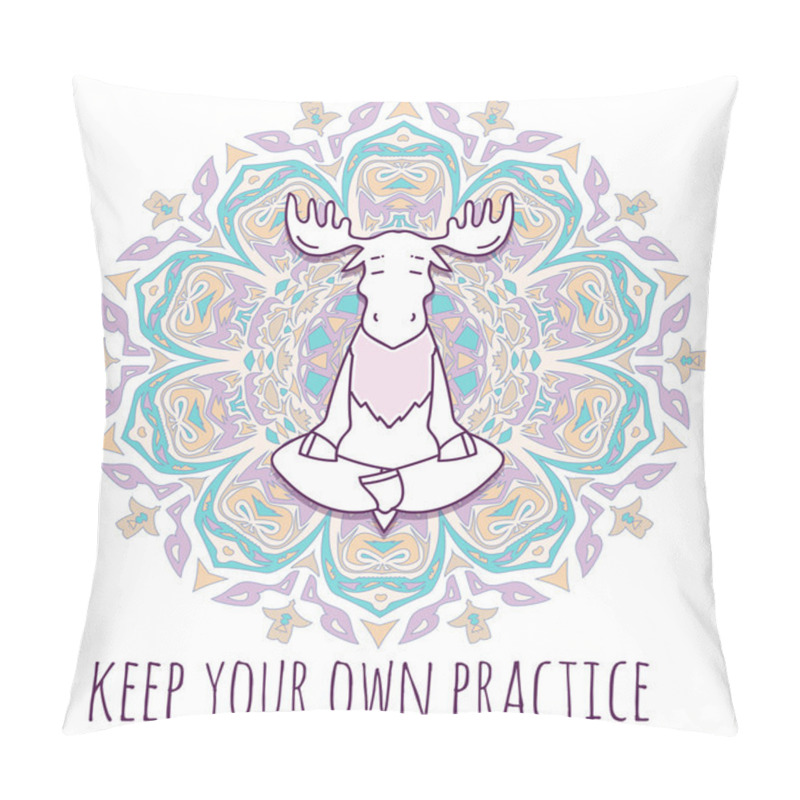 Personality  Meditative Animals Series. Pillow Covers