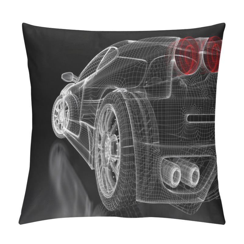 Personality  Sport Car Pillow Covers