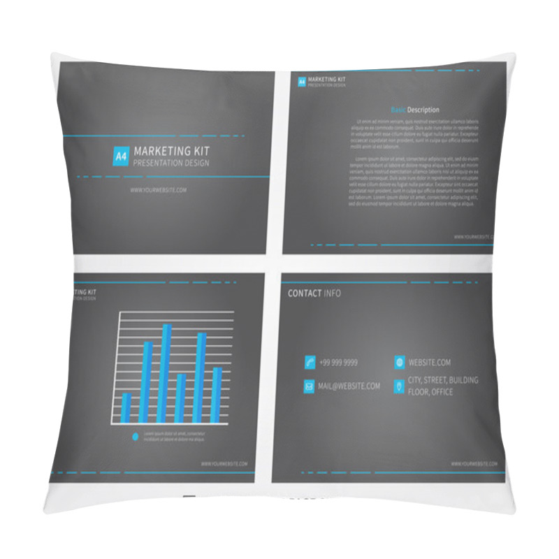 Personality  Marketing Kit 8 Presentation Pillow Covers