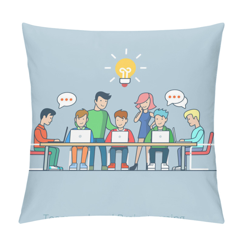 Personality  Cartoon People Collection Pillow Covers