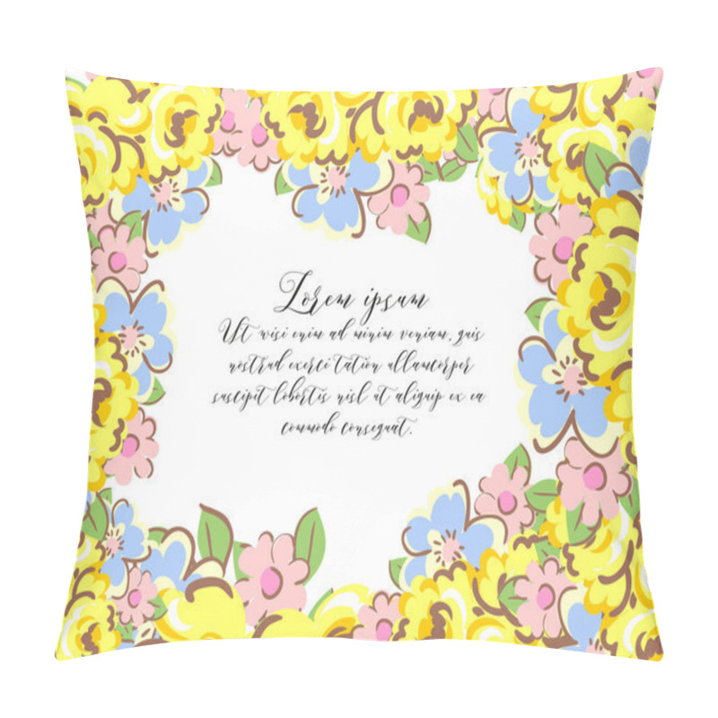 Personality  Blooming Floral Ornament Pillow Covers