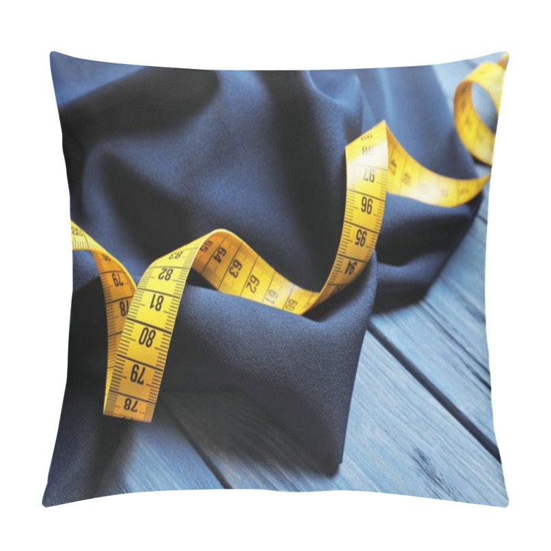 Personality  Fabric And Measuring Tape Pillow Covers