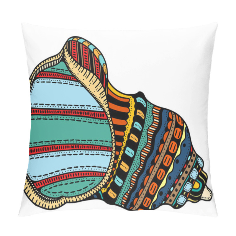 Personality  Seashell Line Art Pillow Covers