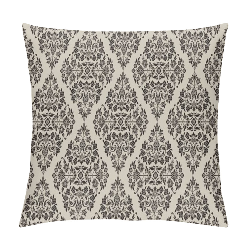 Personality  Motifs African Boho Paisley Floral Ikat Pattern Embroidery Border. Ethnic Ikat Floral Ethnic Indian Pattern Ikat Pattern Ethnic Pattern.Border Indian Floral Aztec Embroidery Border Seamless Patterns. Pillow Covers