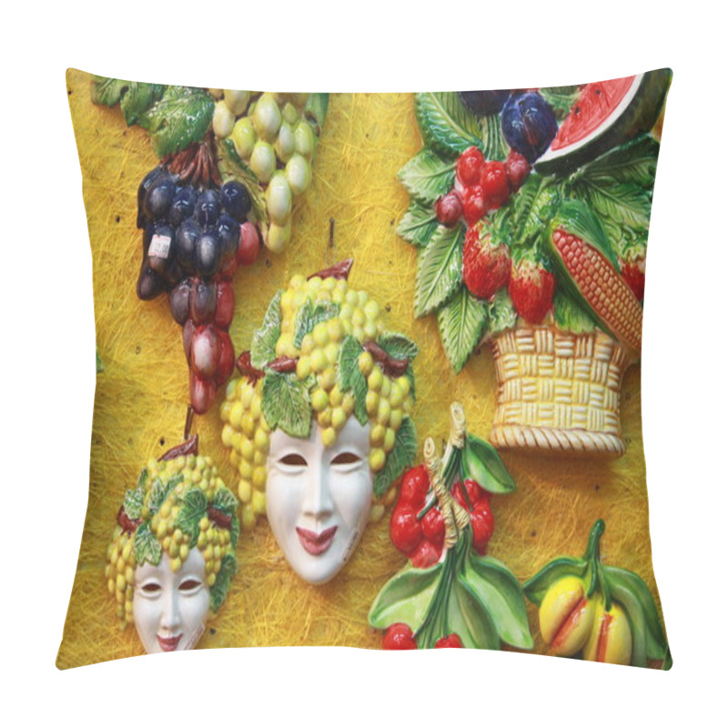 Personality  Bacchus Masks Pillow Covers