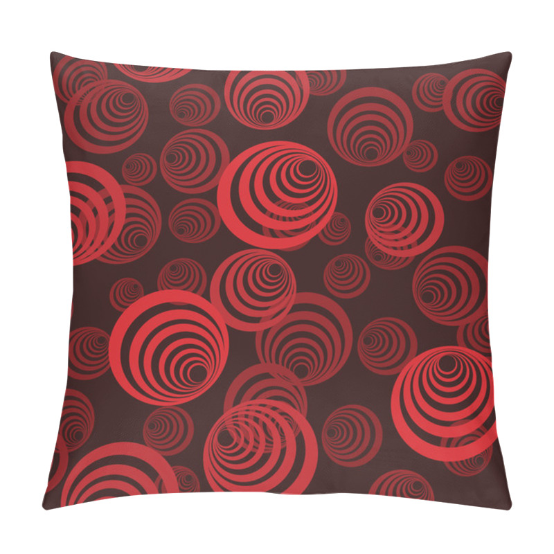 Personality  Pattern With Abstract Circles Pillow Covers