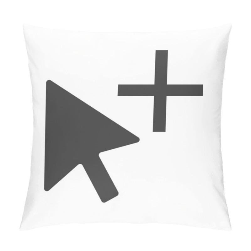 Personality  Mouse Cursor Icon Copy Vector Pillow Covers