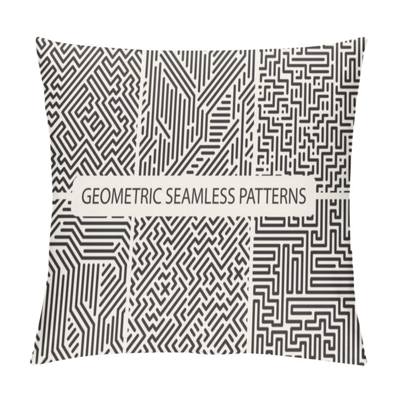 Personality  Sriped Seamless Geometric Patterns. Digital Design. Pillow Covers