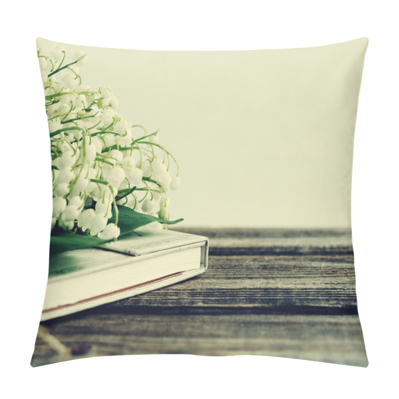 Personality  Bouquet Of Lilies Of The Valley And Notebook  Pillow Covers