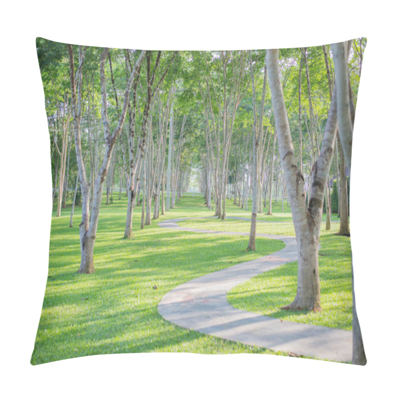 Personality  Tree In Garden Background  Pillow Covers