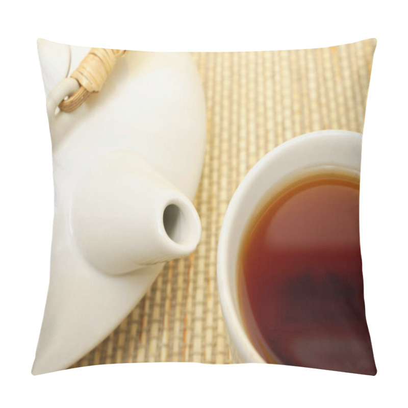 Personality  Chinese Tea Cup Pillow Covers