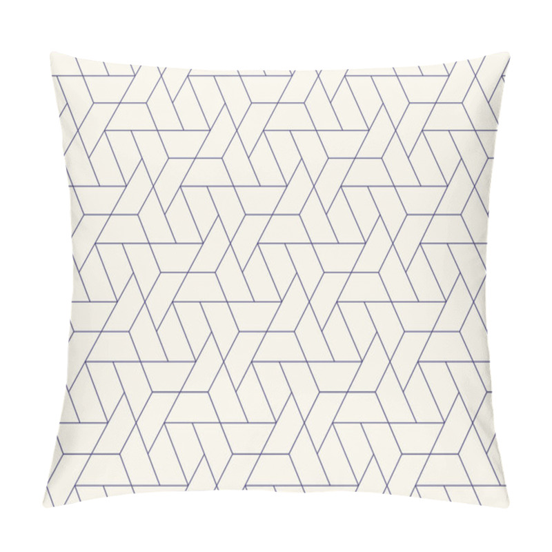 Personality  Geometric Grid Seamless Pattern Pillow Covers