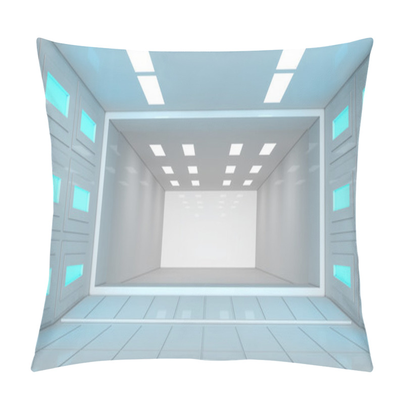 Personality  Futuristic Corridor Pillow Covers