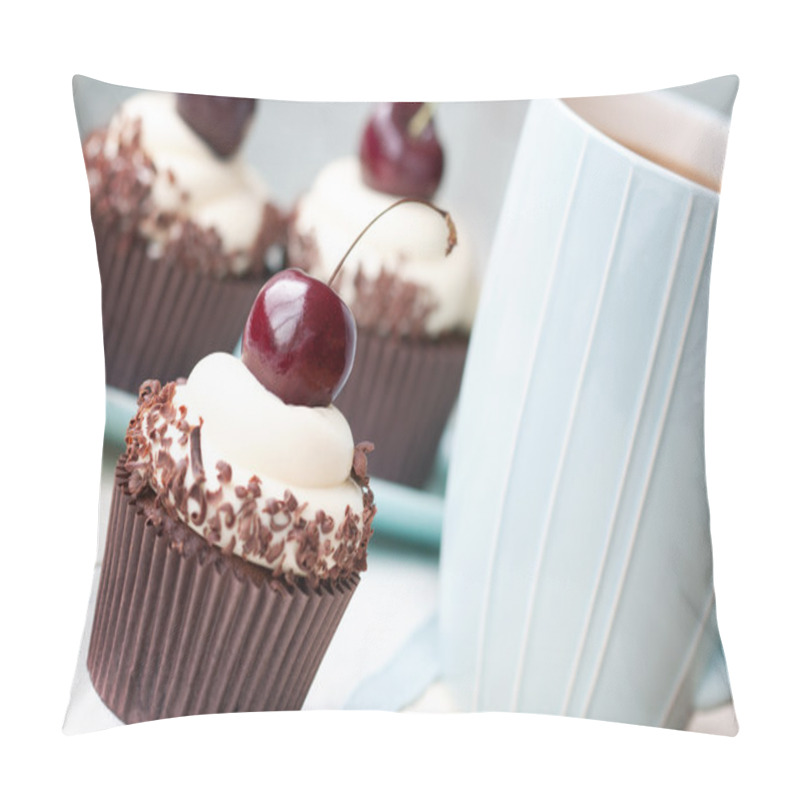 Personality  Black Forest Cupcakes Pillow Covers