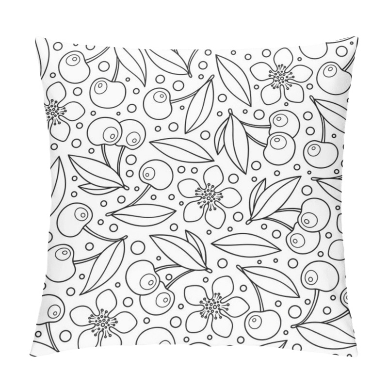 Personality  Seamless Background In Doodle Style. Pillow Covers