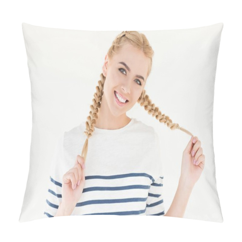 Personality  Beautiful Blonde Girl Pillow Covers