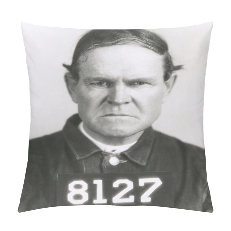 Personality  Man With Number Plate Pillow Covers