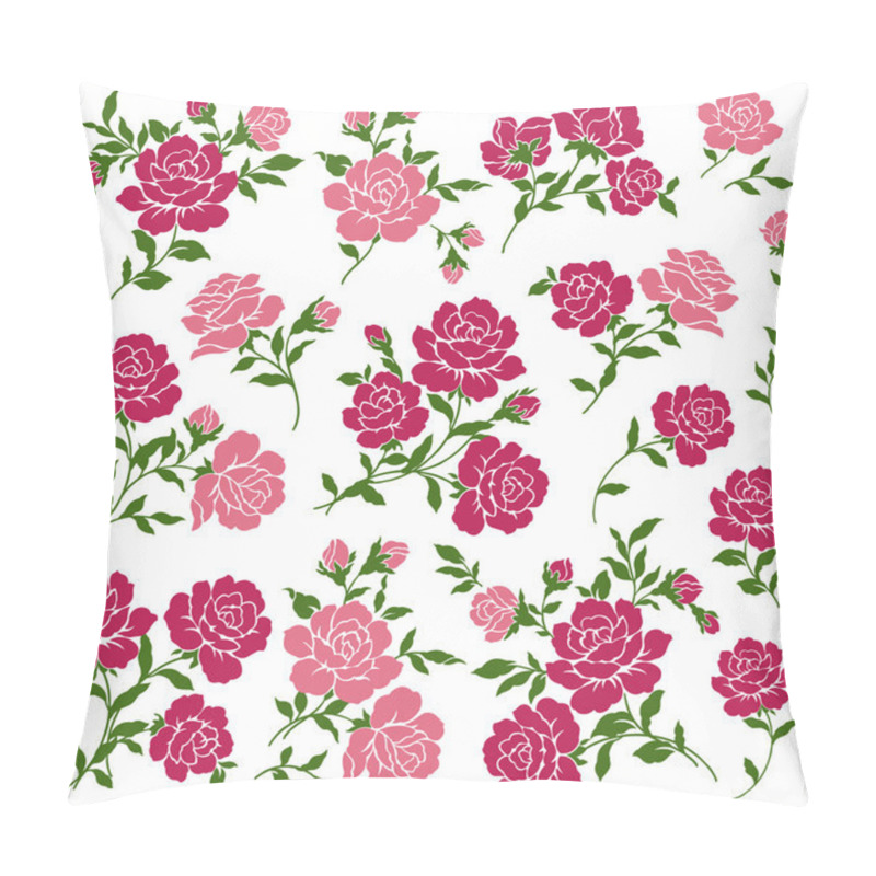 Personality  The Illustration Of Rose Pillow Covers